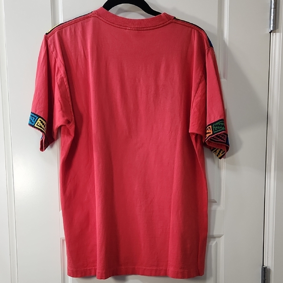 Vintage Luigi Baretta Red Mola Panel T-Shirt - XL - Picture 6 of 10